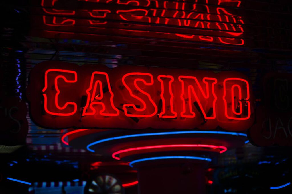 foto de um led de casino